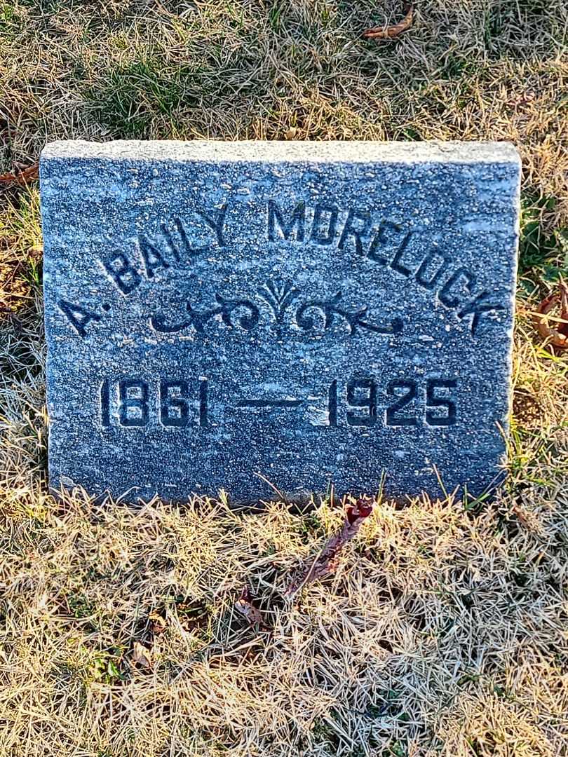 A. Baily Morelock's grave. Photo 3