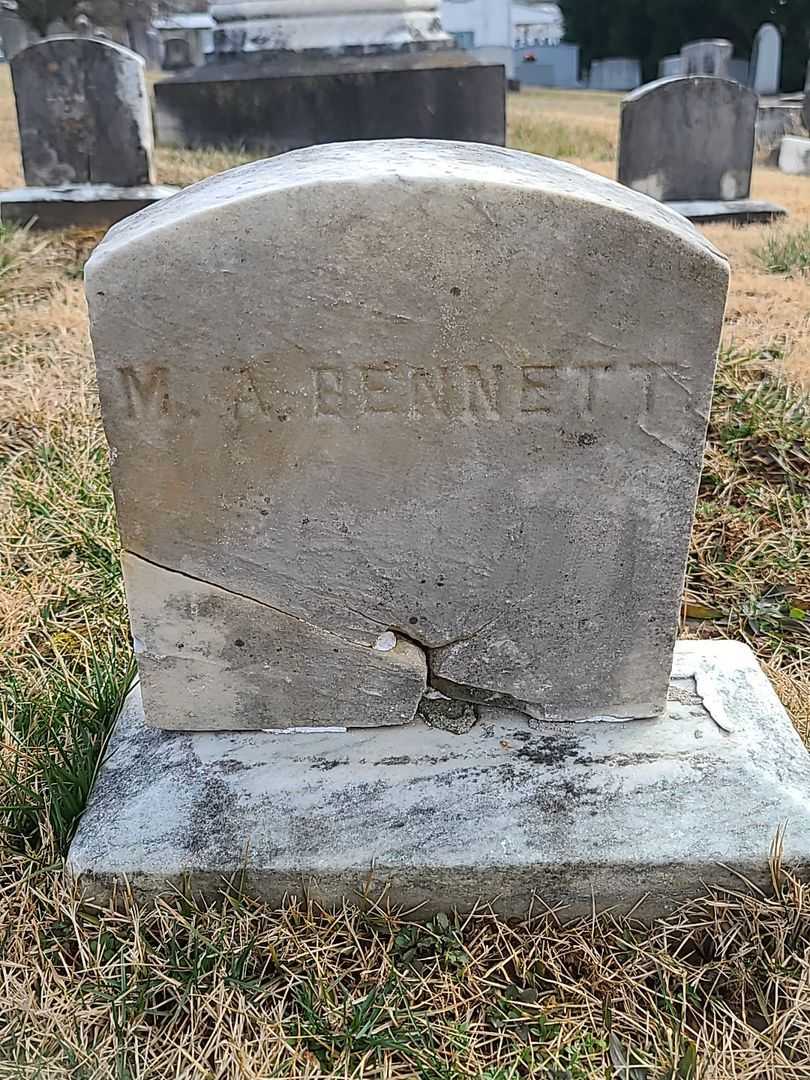 Margaret Ann Bennett's grave. Photo 4
