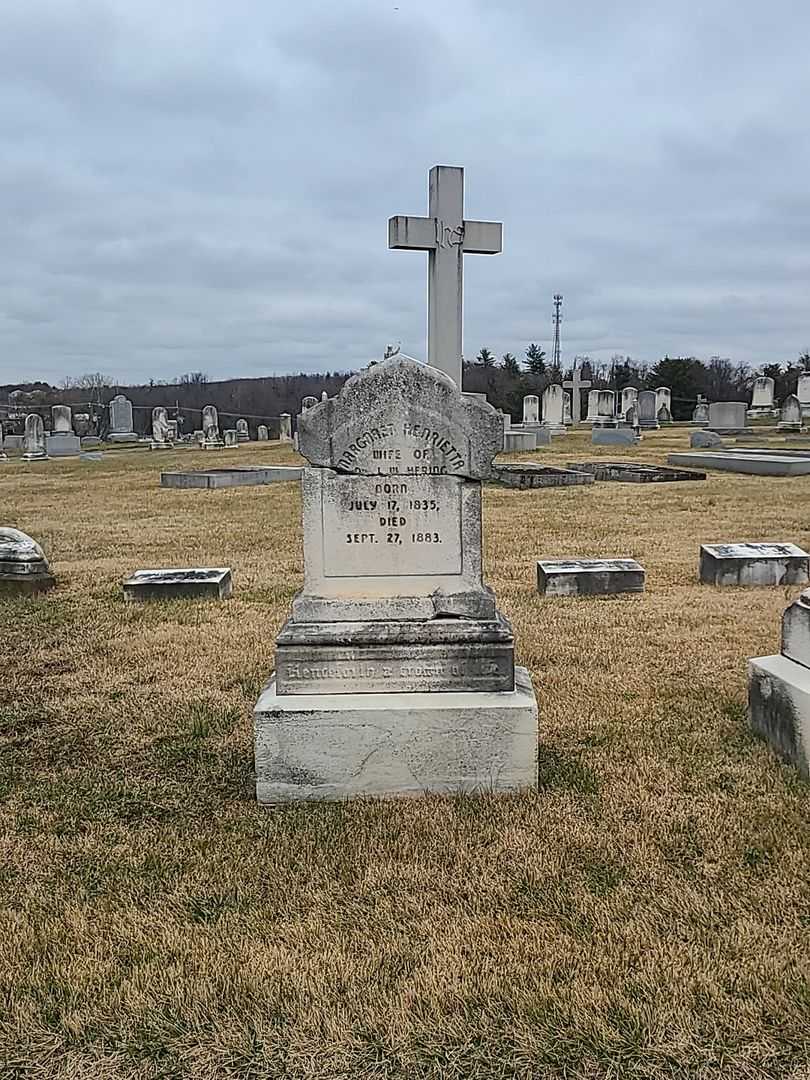 Margaret Henrietta Hering's grave. Photo 2