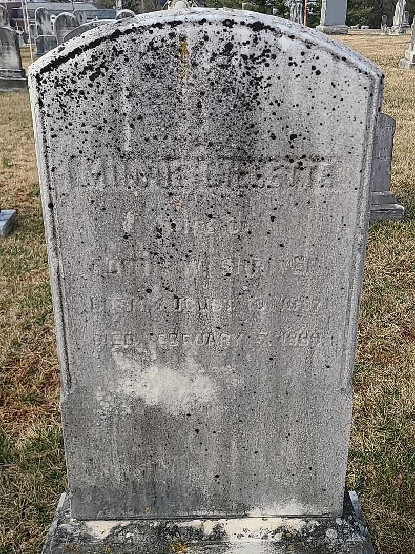 Minnie Gillette Shriver's grave. Photo 2