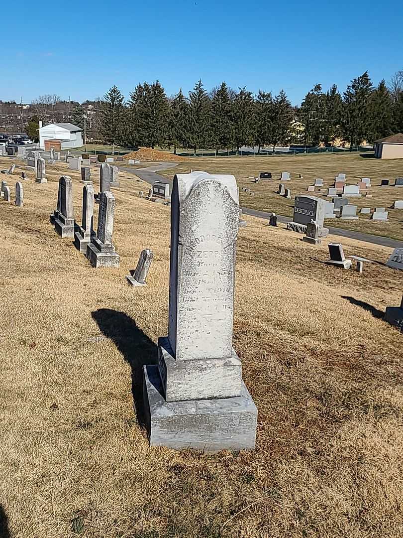 Theodore L. Zepp's grave. Photo 2