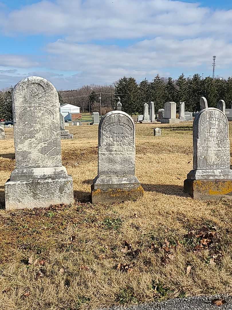 Louisa Sanford's grave. Photo 2