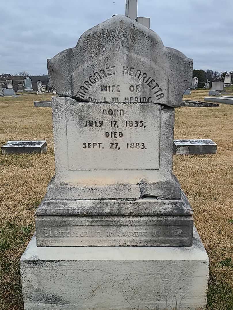 Margaret Henrietta Hering's grave. Photo 3