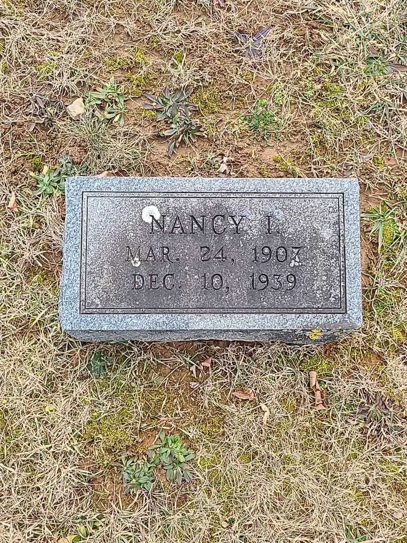 Nancy I. Eckard's grave. Photo 3