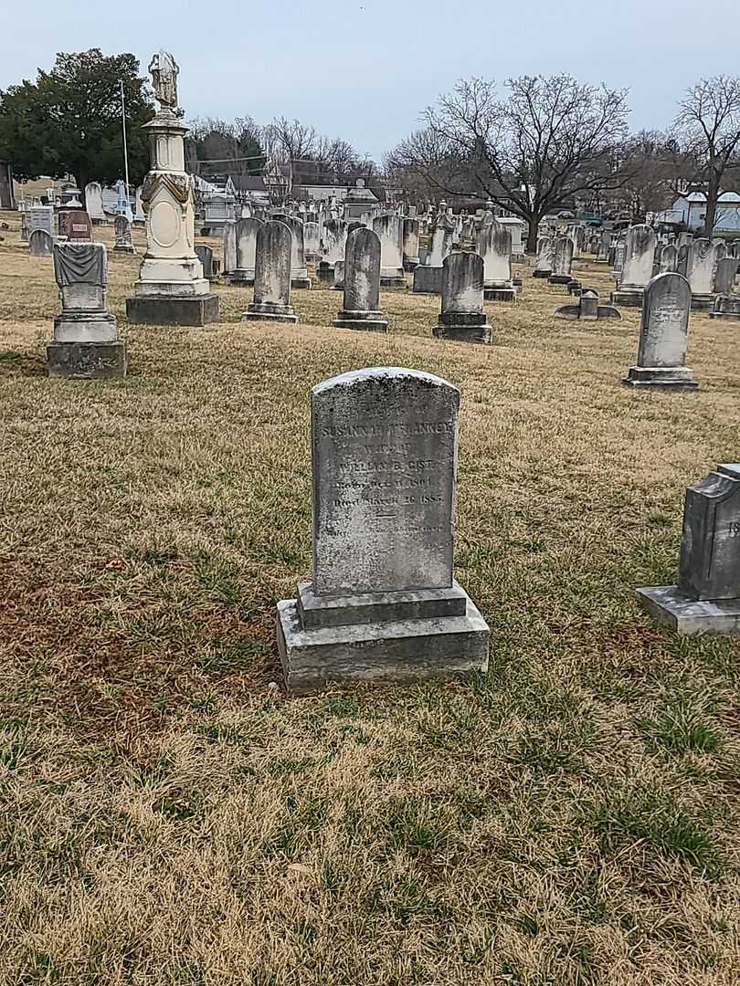 Susannah McHanney Gist's grave. Photo 2