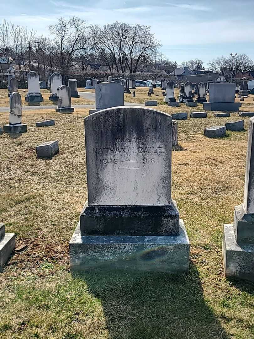 Mary Smith Baile's grave. Photo 2