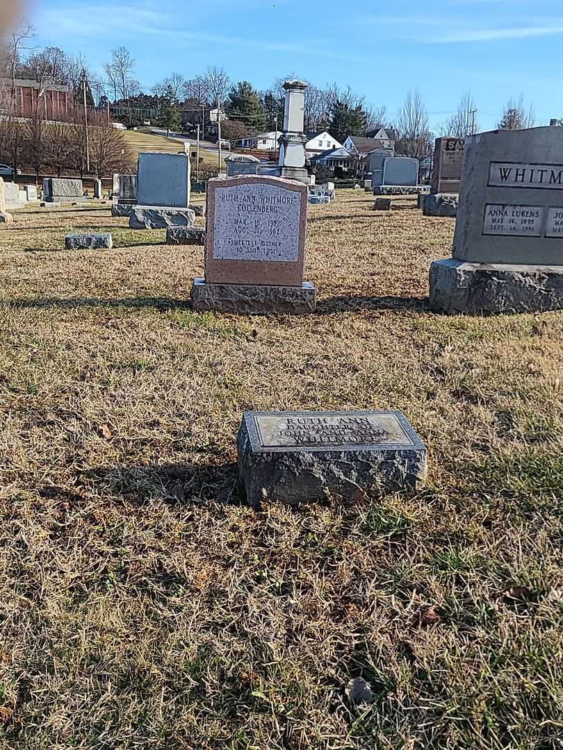 Ruth Ann Whitmore's grave. Photo 2