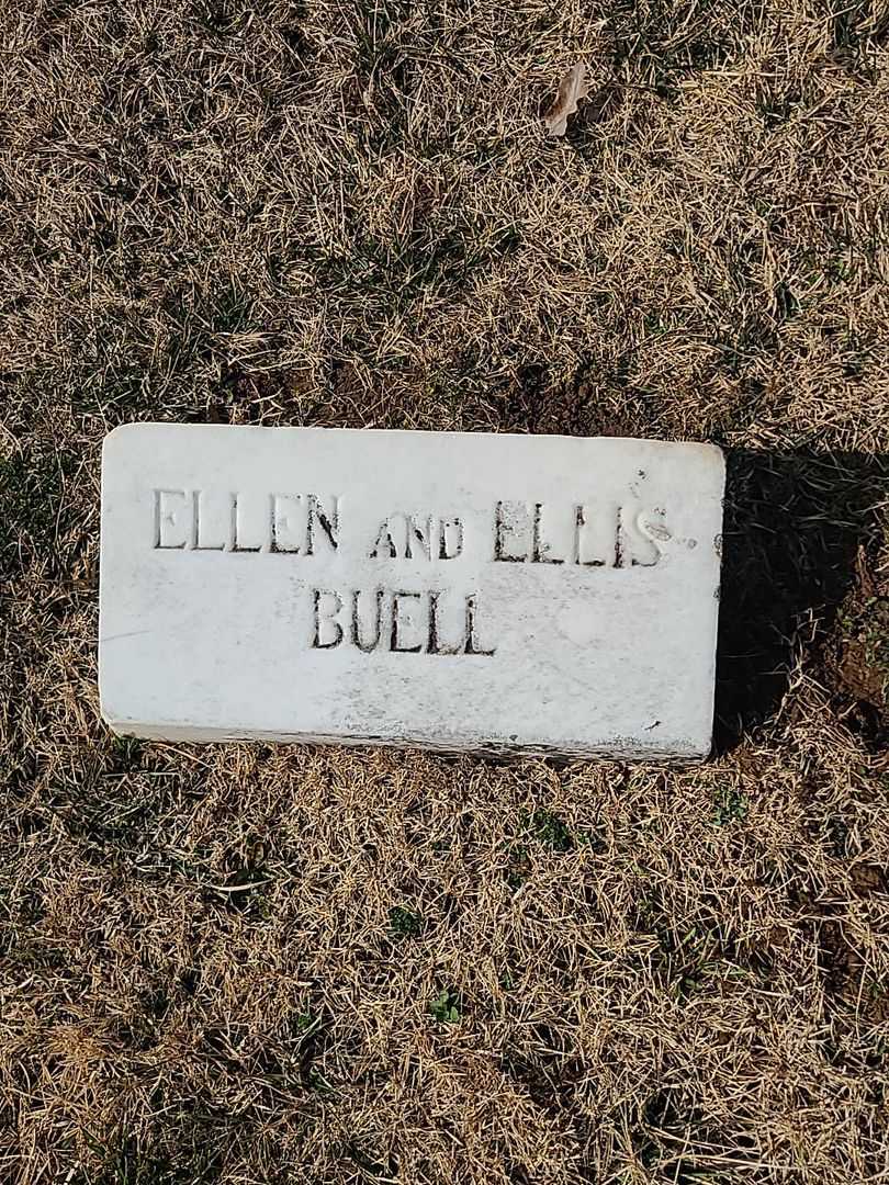 Ellen Buell's grave. Photo 3