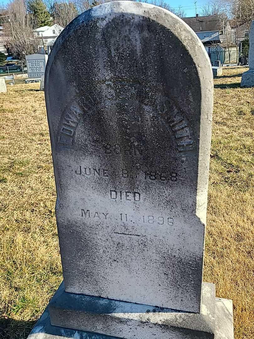 Edward Gehr Smith's grave. Photo 3