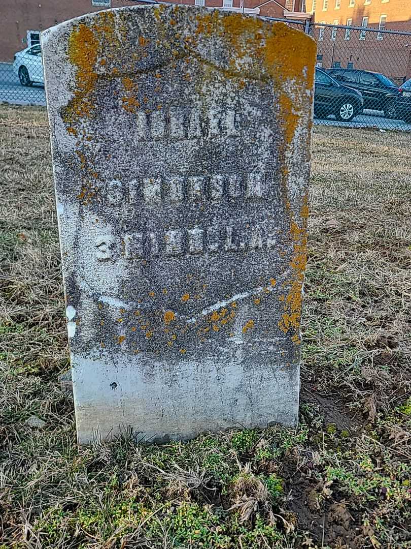 Israel Simonson's grave. Photo 1