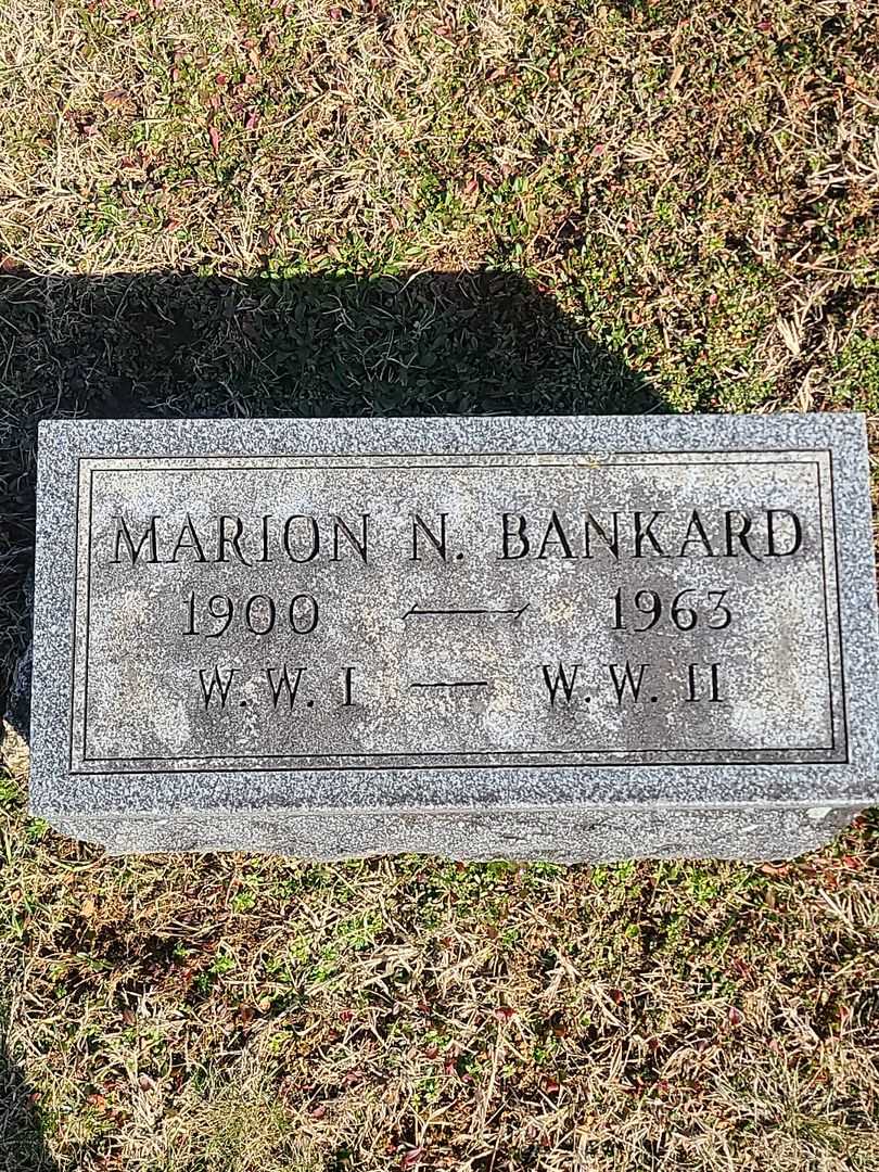 Marion N. Bankard's grave. Photo 3