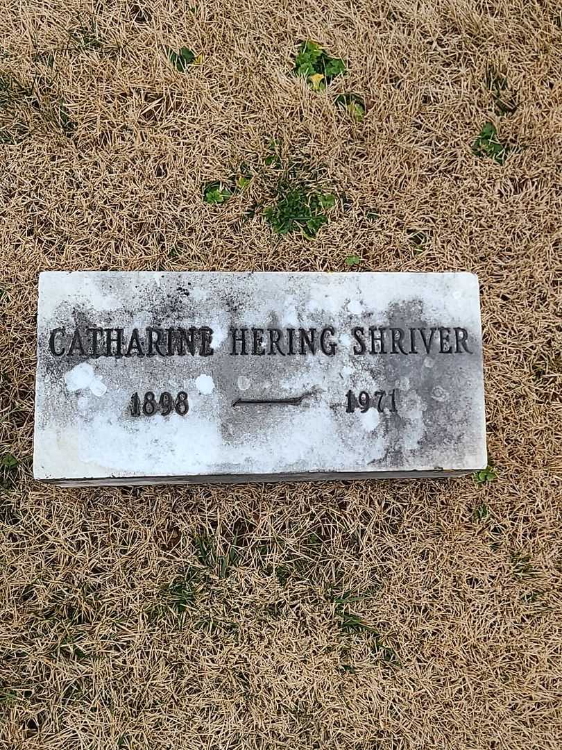 Catharine Hering Shriver's grave. Photo 3