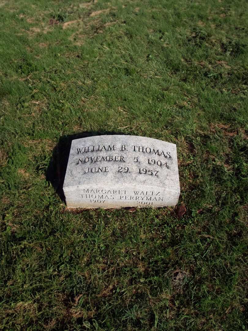 Margaret Waltz Thomas Perryman's grave. Photo 2