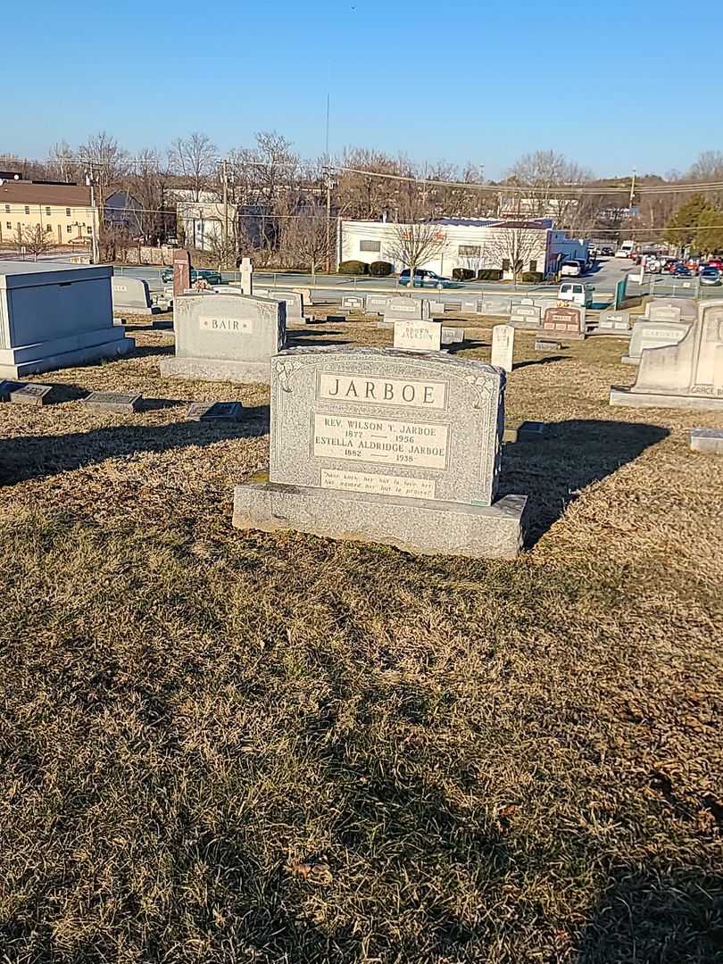 Estella Aldridge Jarboe's grave. Photo 2