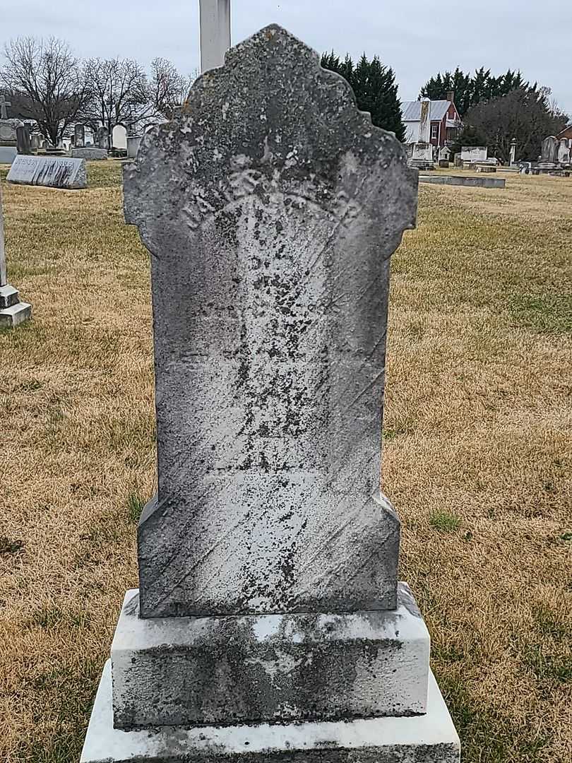 Mary A. Keefer's grave. Photo 1