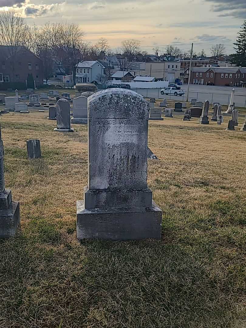 Jacob Worley's grave. Photo 2