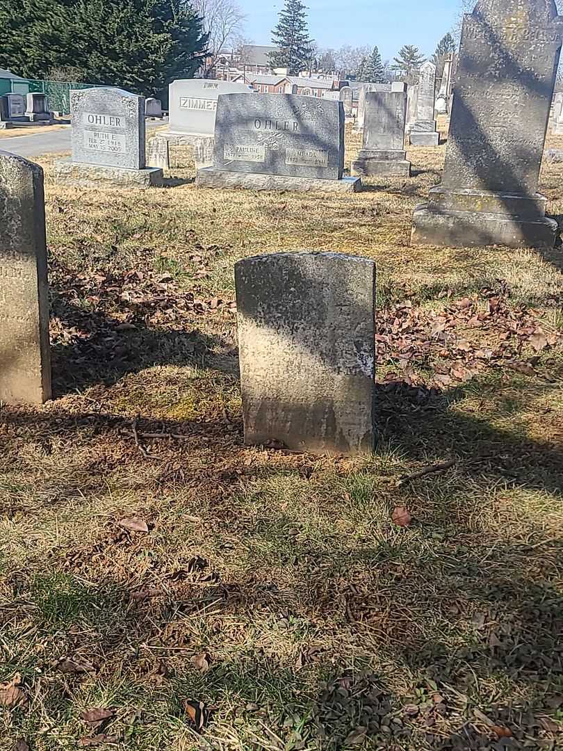 John T. Bell's grave. Photo 1