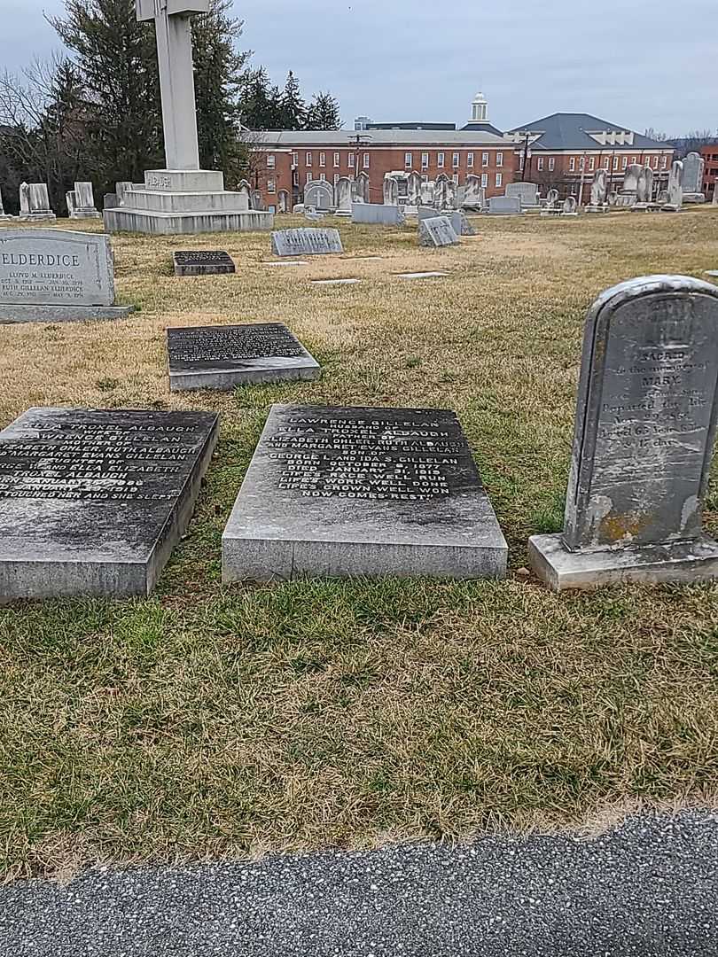 Lawrence Gillelan's grave. Photo 2