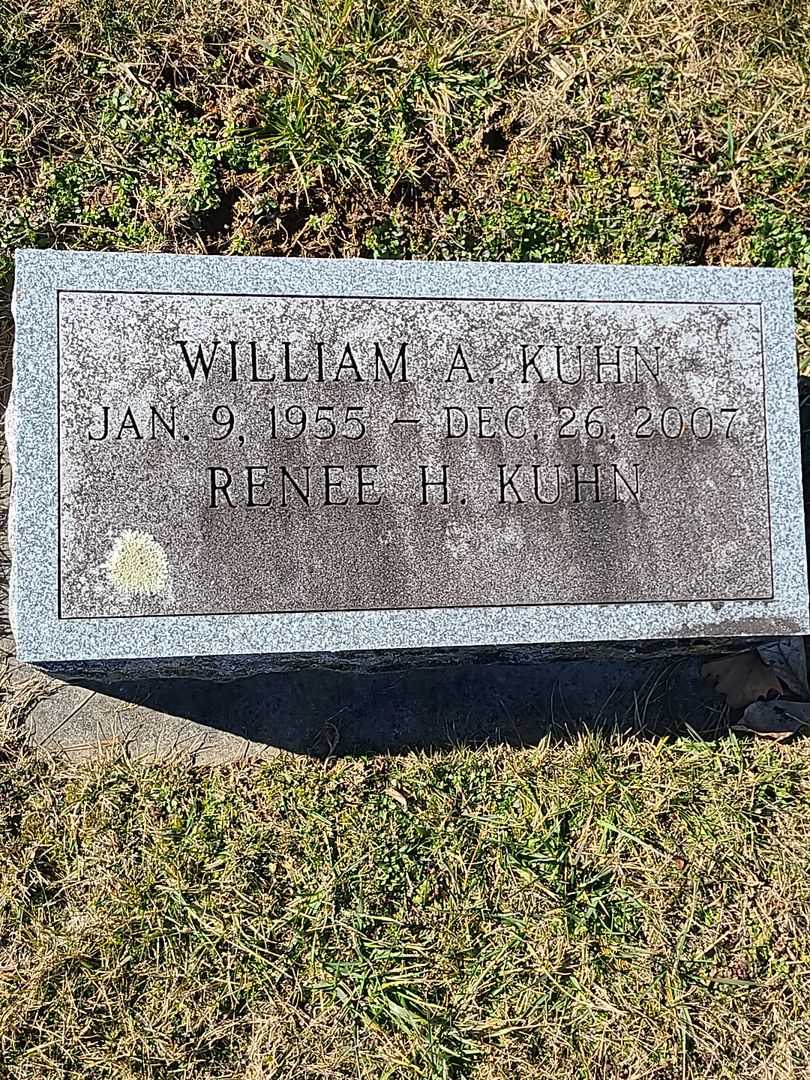 William A. Kuhn's grave. Photo 3