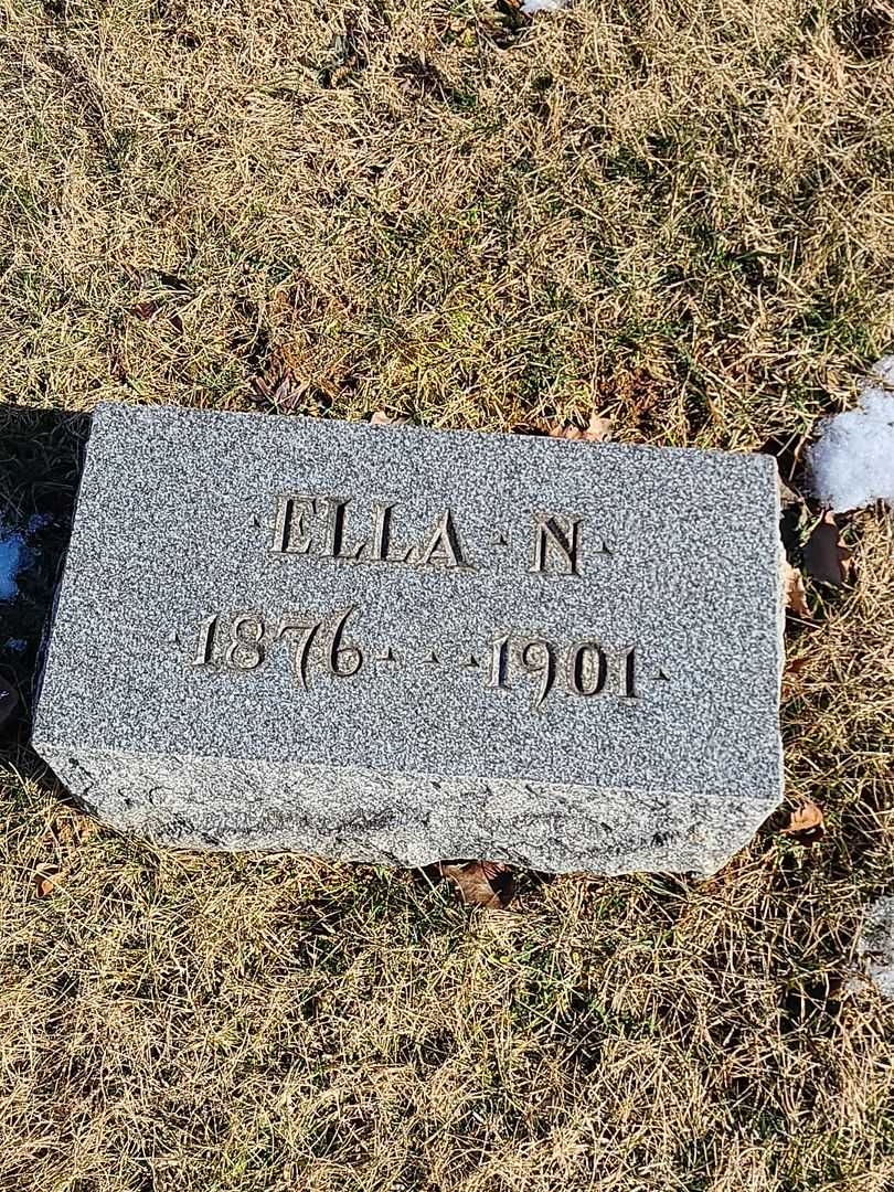 Ella N. Wagner's grave. Photo 3