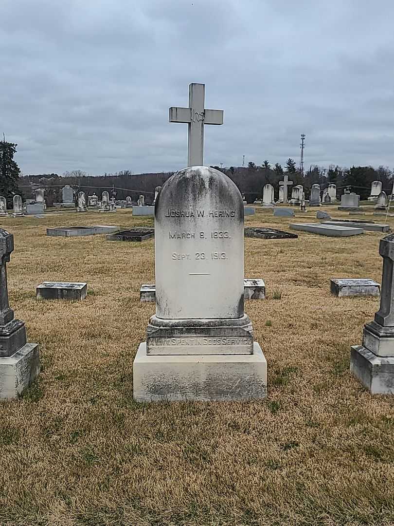 Doctor Joshua W. Hering's grave. Photo 2