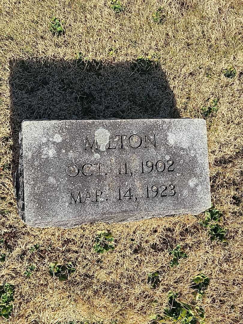 Milton Magin's grave. Photo 3