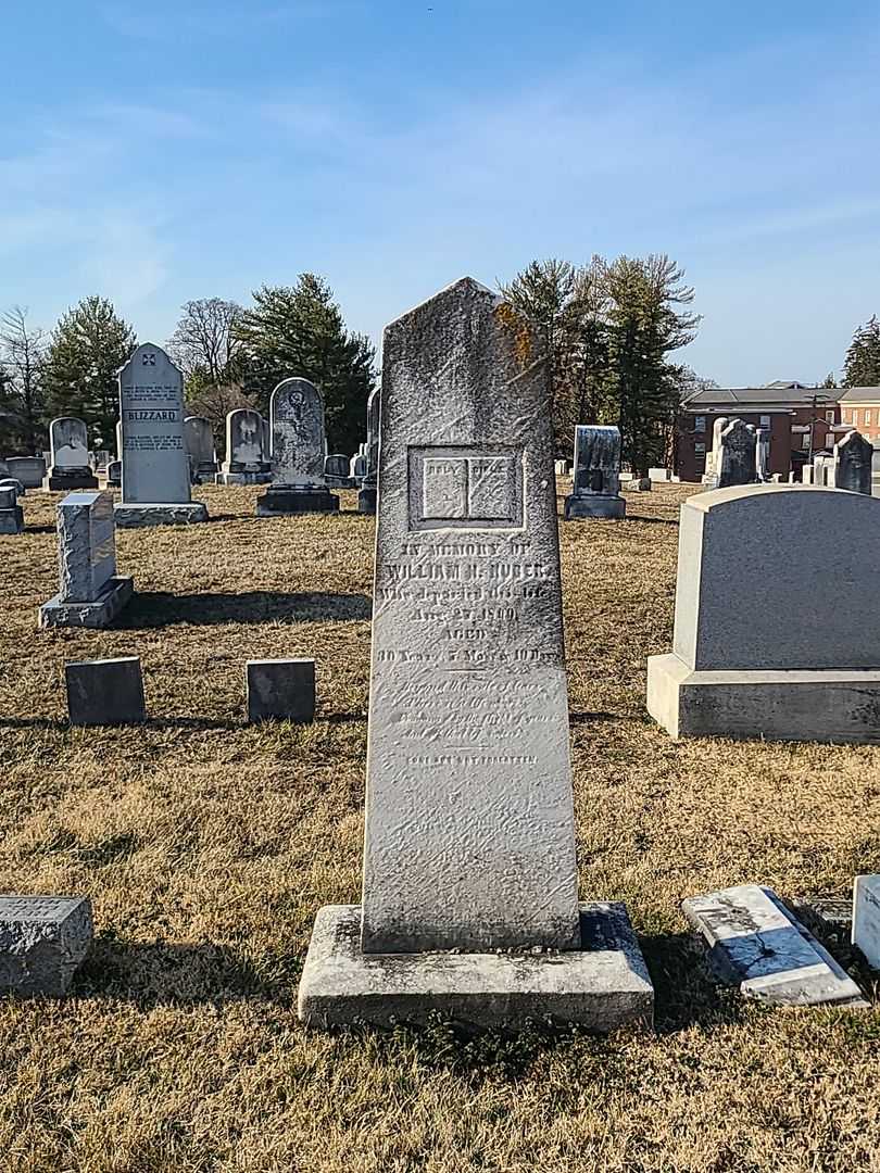William H. Huber's grave. Photo 2