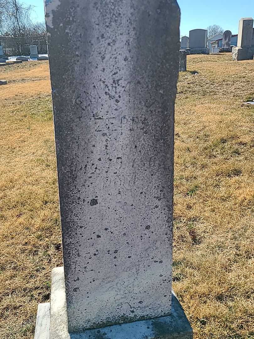 Emma J. Zepp's grave. Photo 3