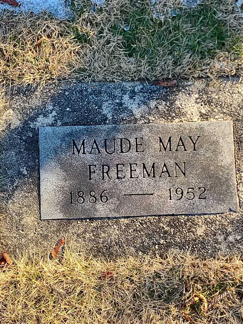 Maude May Freeman's grave. Photo 3
