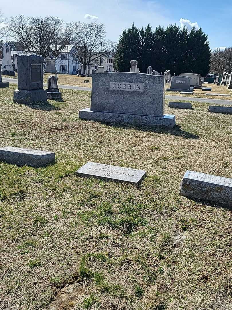 William F. Corbin Junior's grave. Photo 2