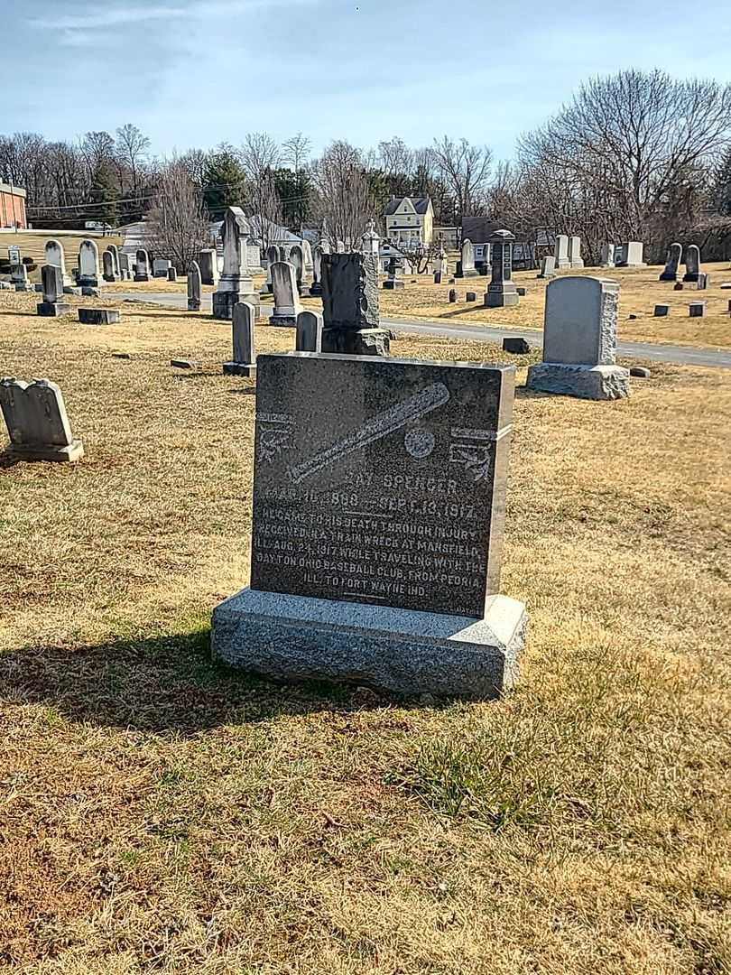 Ray Spencer's grave. Photo 2