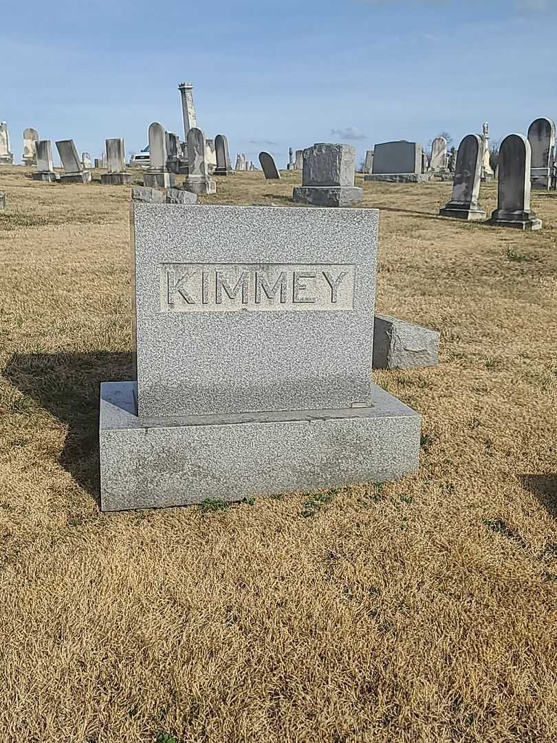 William J. Kimmey's grave. Photo 1