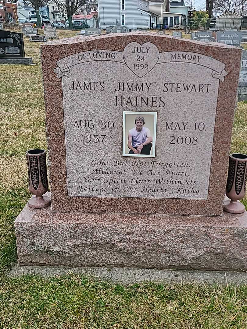 James "Jimmy" Stewart Haines's grave. Photo 3