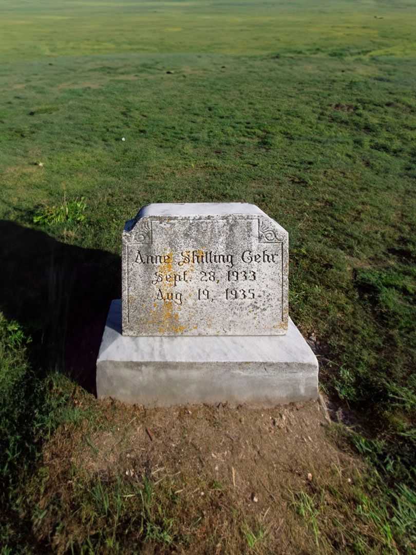 Denton K. Gehr's grave. Photo 2