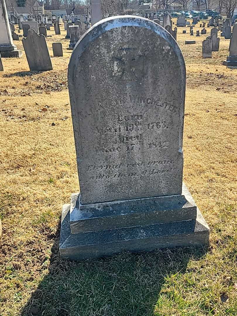 Elizabeth Winchester's grave. Photo 3