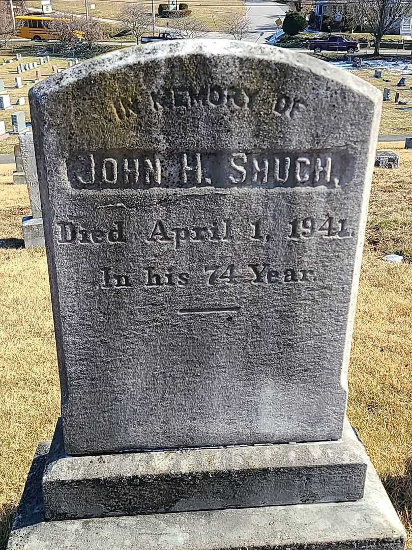 John H. Shugh's grave. Photo 3