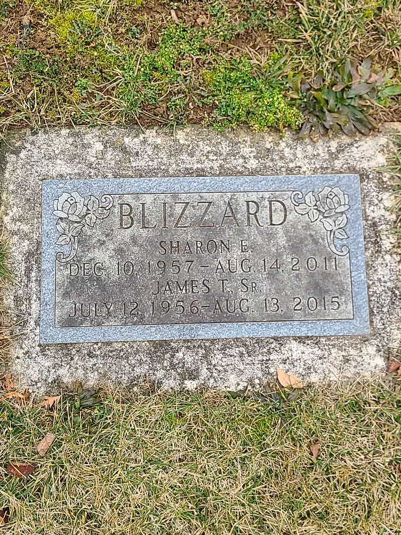 James T. Blizzard Senior's grave. Photo 3