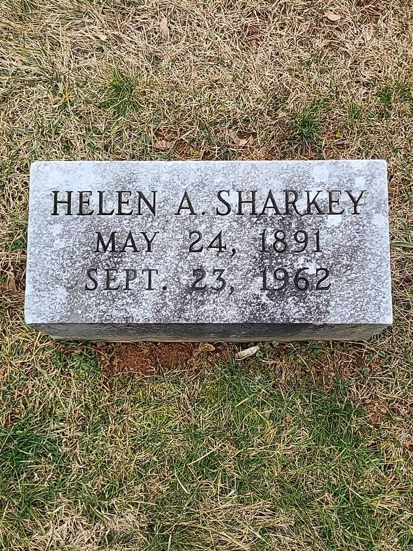 Helen A. Sharkey's grave. Photo 3