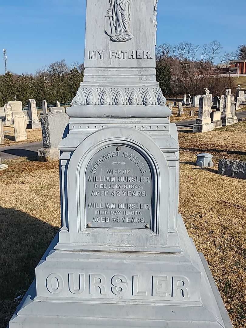 Margaret Manning Oursler's grave. Photo 3