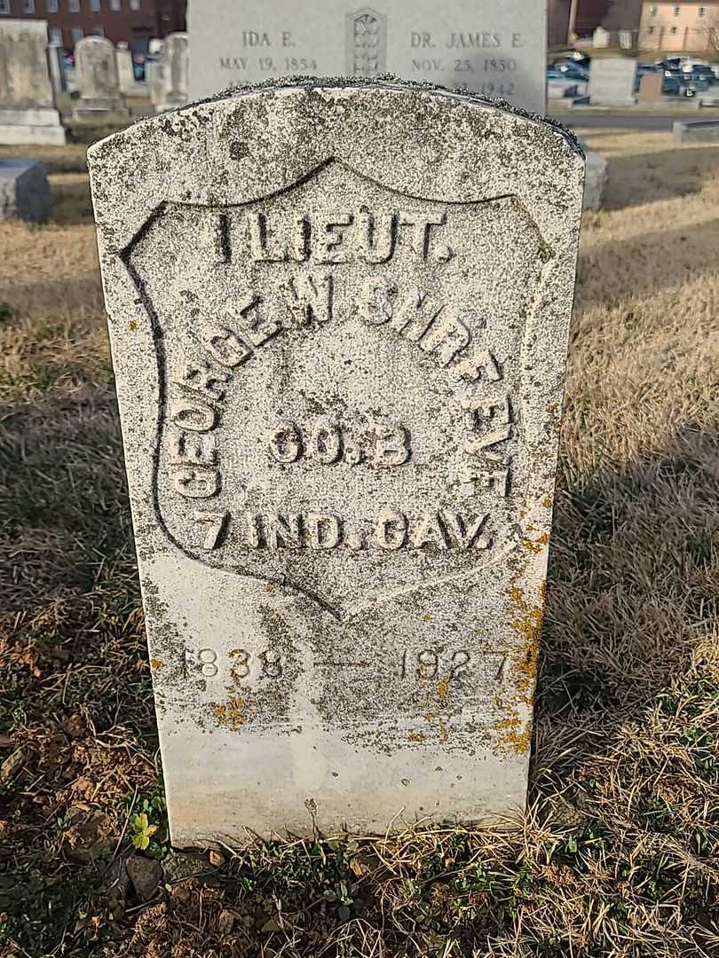 George W. Shreeve's grave. Photo 2