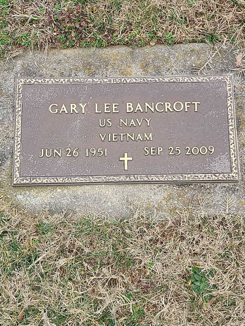 Gary Lee Bancroft's grave. Photo 3