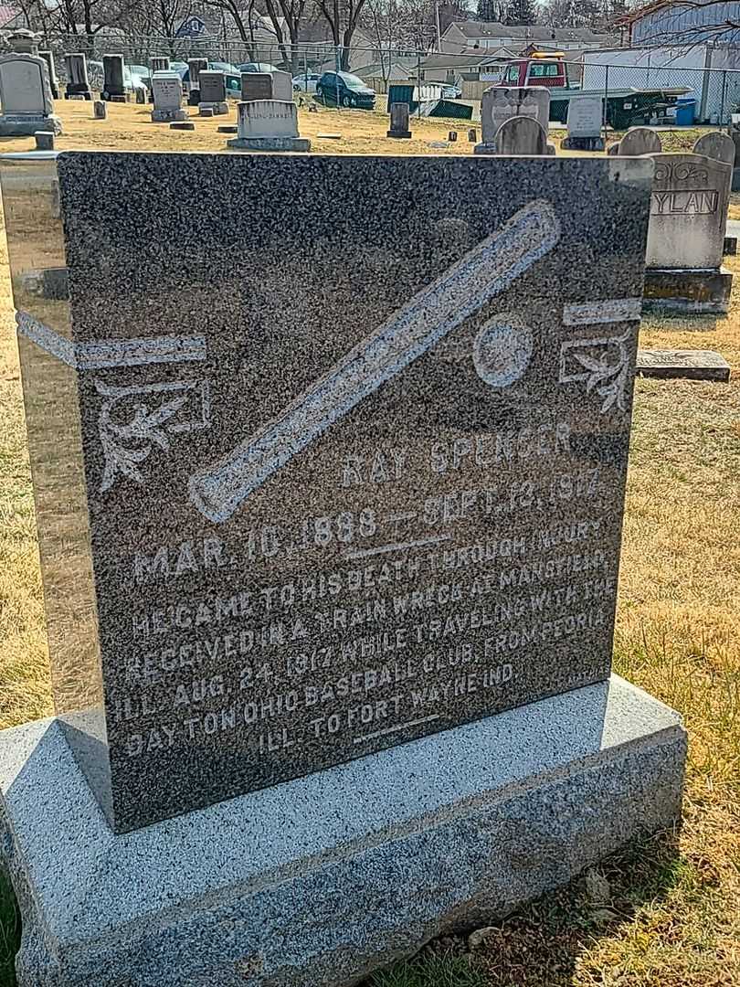 Ray Spencer's grave. Photo 1