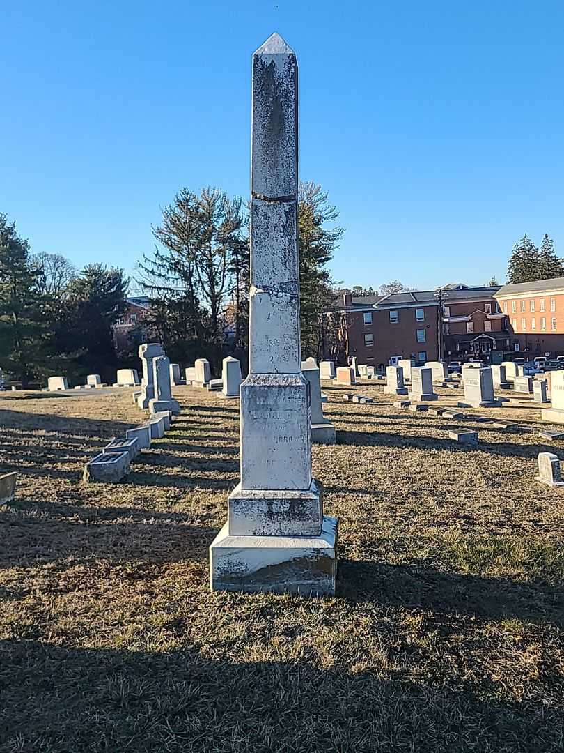 Sarah R. Brown's grave. Photo 2