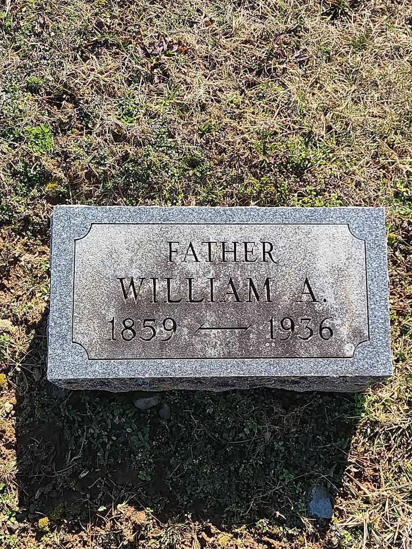 William A. Lamberth's grave. Photo 3