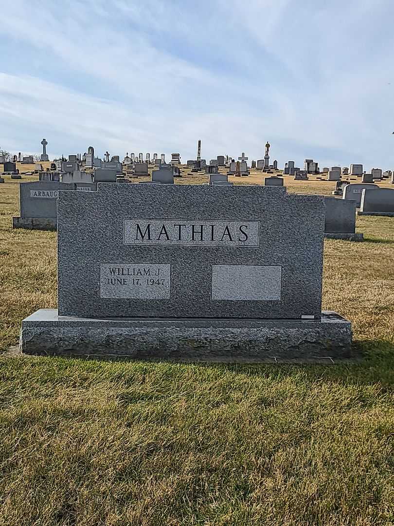 William M. Mathias's grave. Photo 2