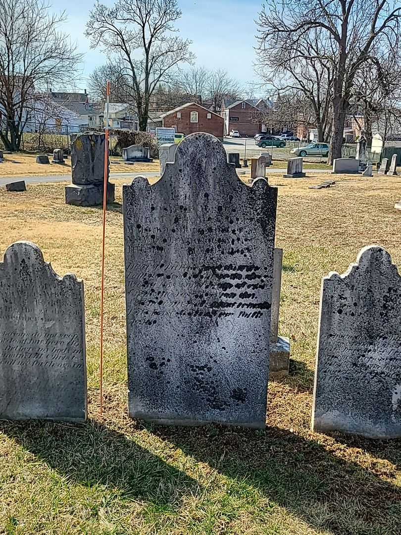 Joseph Wells's grave. Photo 2
