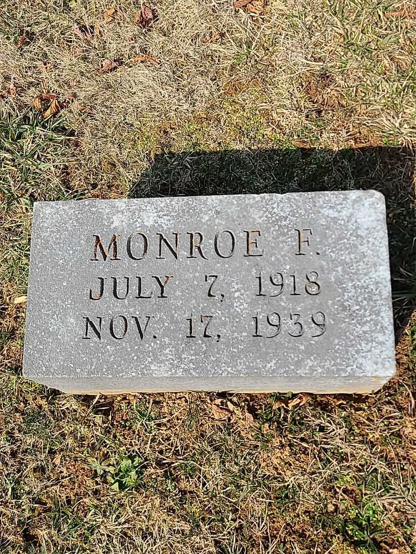 Monroe F. Leese's grave. Photo 3