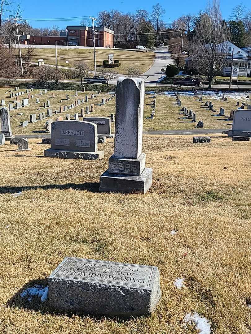 Edwin H. Arbaugh's grave. Photo 1