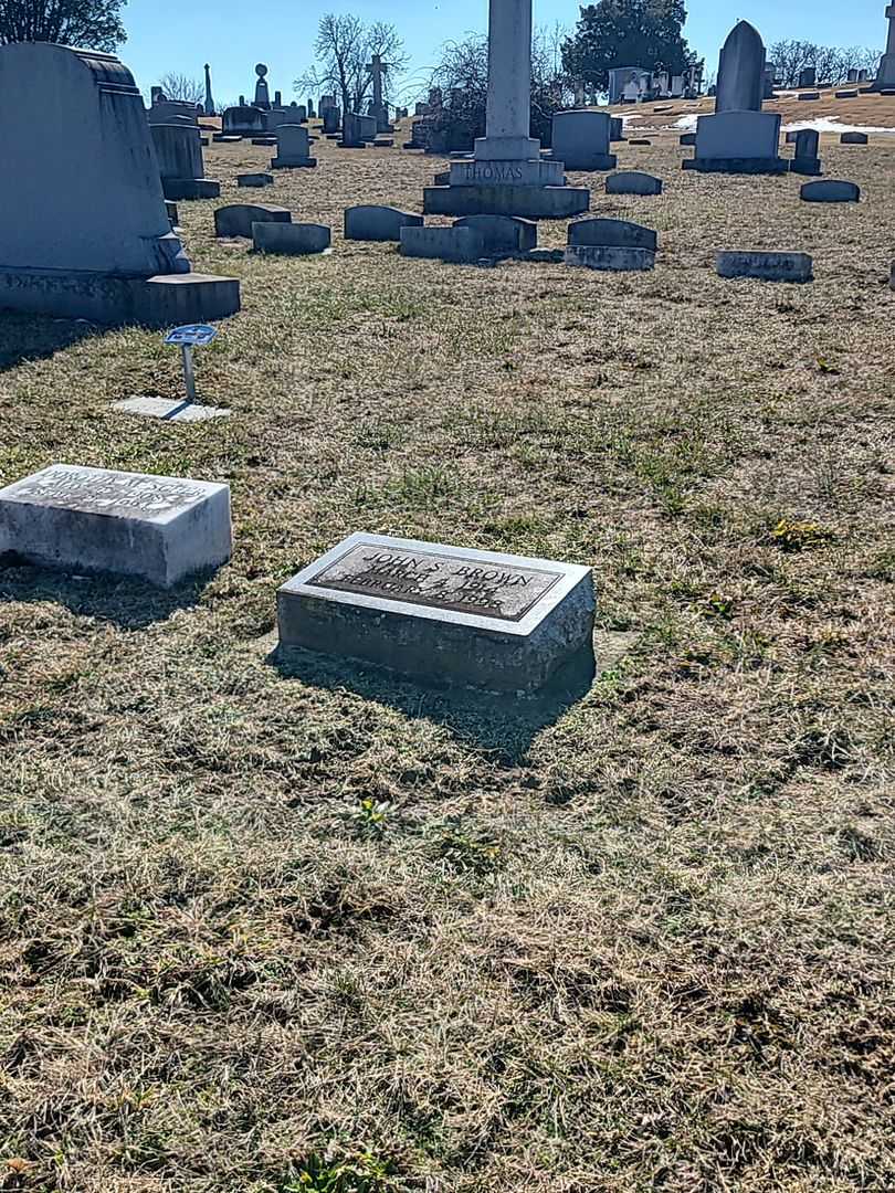 John S. Brown's grave. Photo 2
