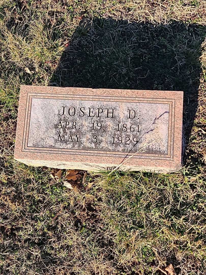 Joseph D. Brooks's grave. Photo 3